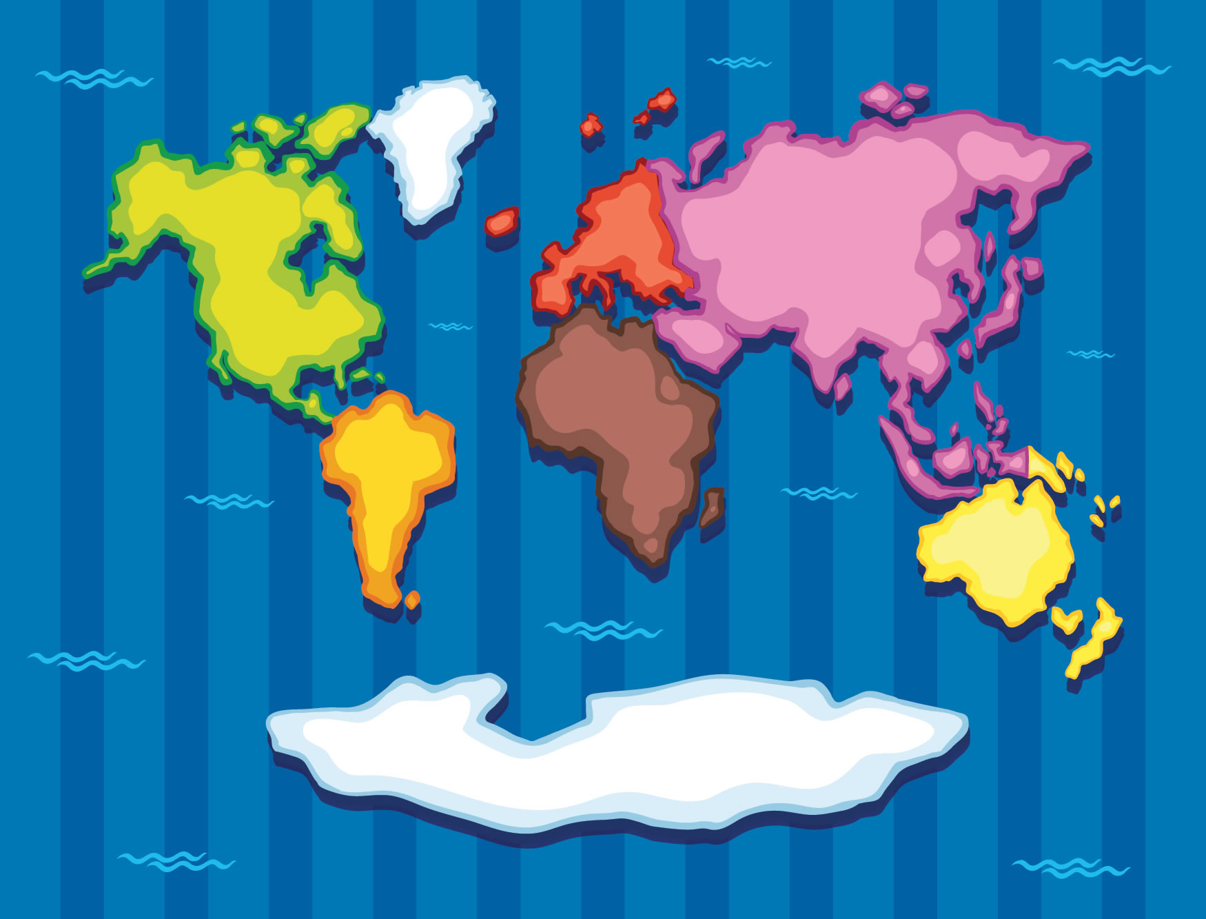 Семь континентов. 7 Континентов на карте. Материки земли на голубом фоне. Континентов 7 континентов. Векторный континенты.